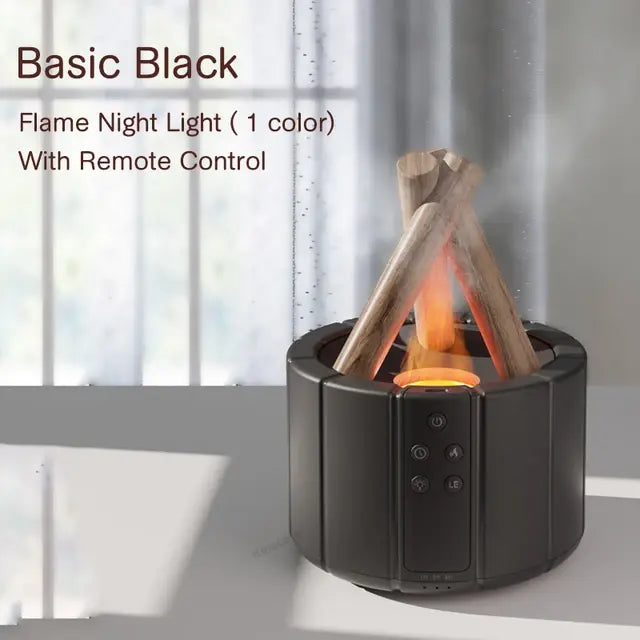roomix Campfire-Style Lamp- Bring the warmth of a fire into your personal space. Cozy up with the campfire-style lamp by Roomix, designed to bring the comforting flicker of a fire into the most personal corners of your life