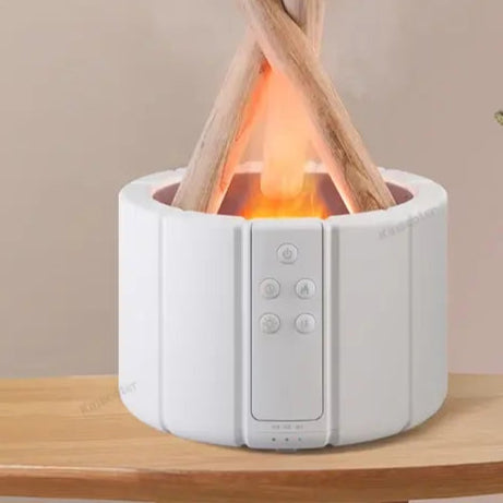 roomix Campfire-Style Lamp- Bring the warmth of a fire into your personal space. Cozy up with the campfire-style lamp by Roomix, designed to bring the comforting flicker of a fire into the most personal corners of your life