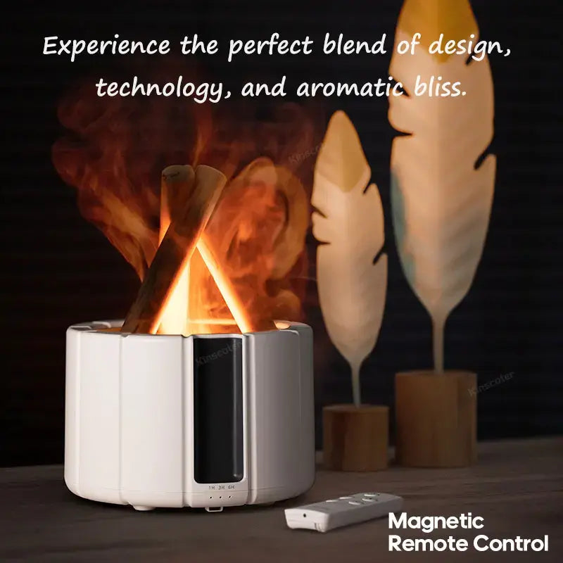 roomix Campfire-Style Lamp- Bring the warmth of a fire into your personal space. Cozy up with the campfire-style lamp by Roomix, designed to bring the comforting flicker of a fire into the most personal corners of your life