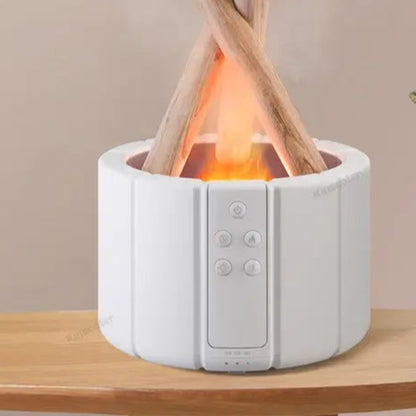 roomix Campfire-Style Lamp-  Bring the warmth of a fire into your personal space.  Cozy up with the campfire-style lamp by Roomix, designed to bring the comforting flicker of a fire into the most personal corners of your life